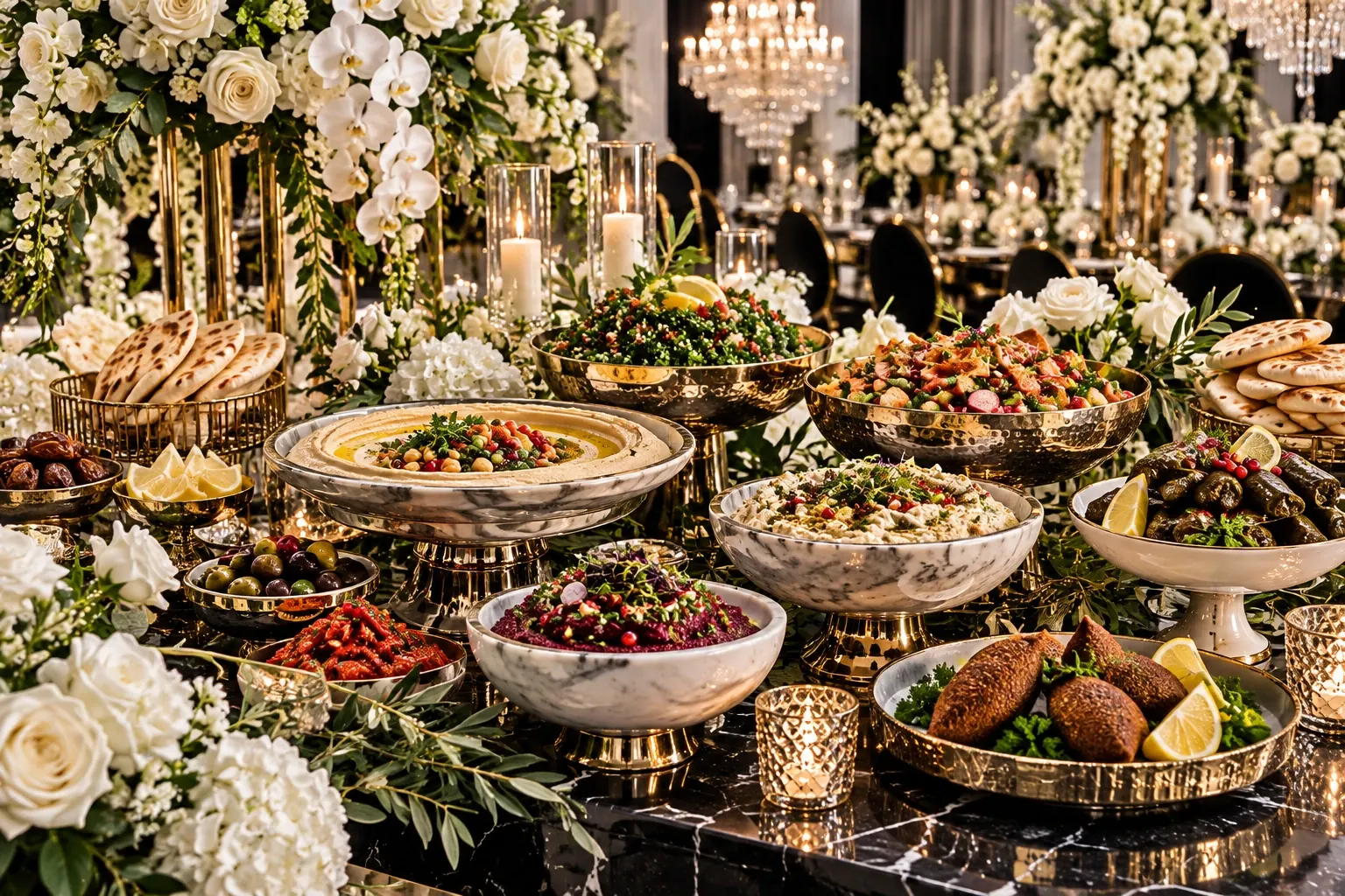 Middle Eastern mezze
