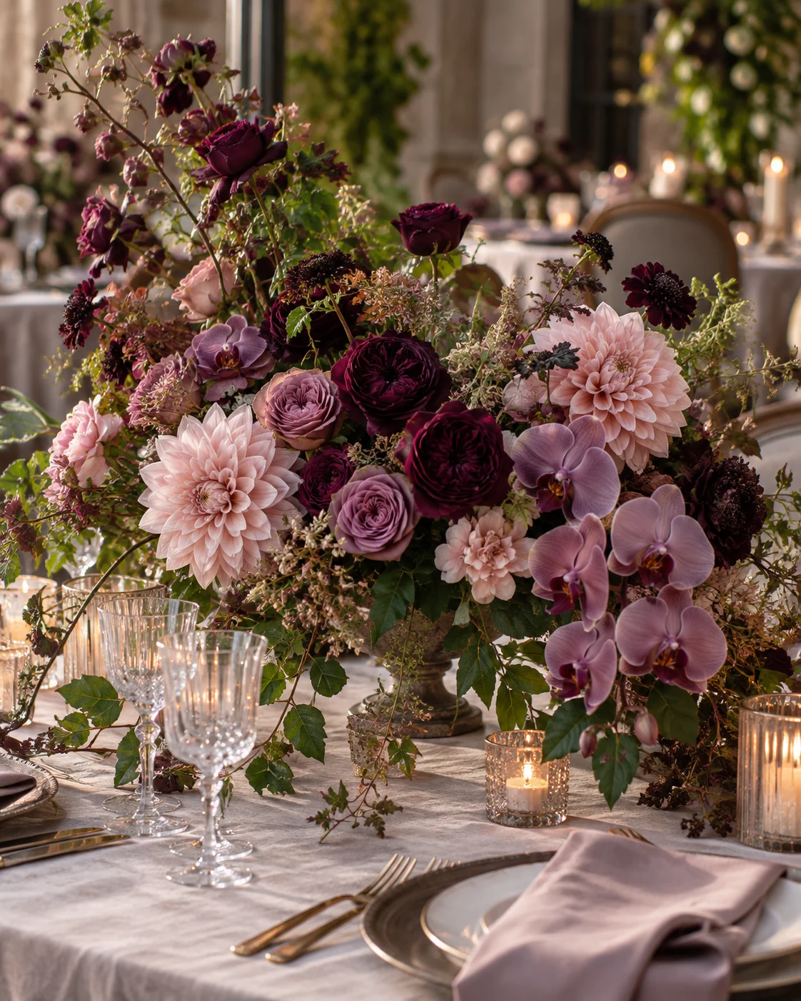 Floral Design & Décor — illustrative event design