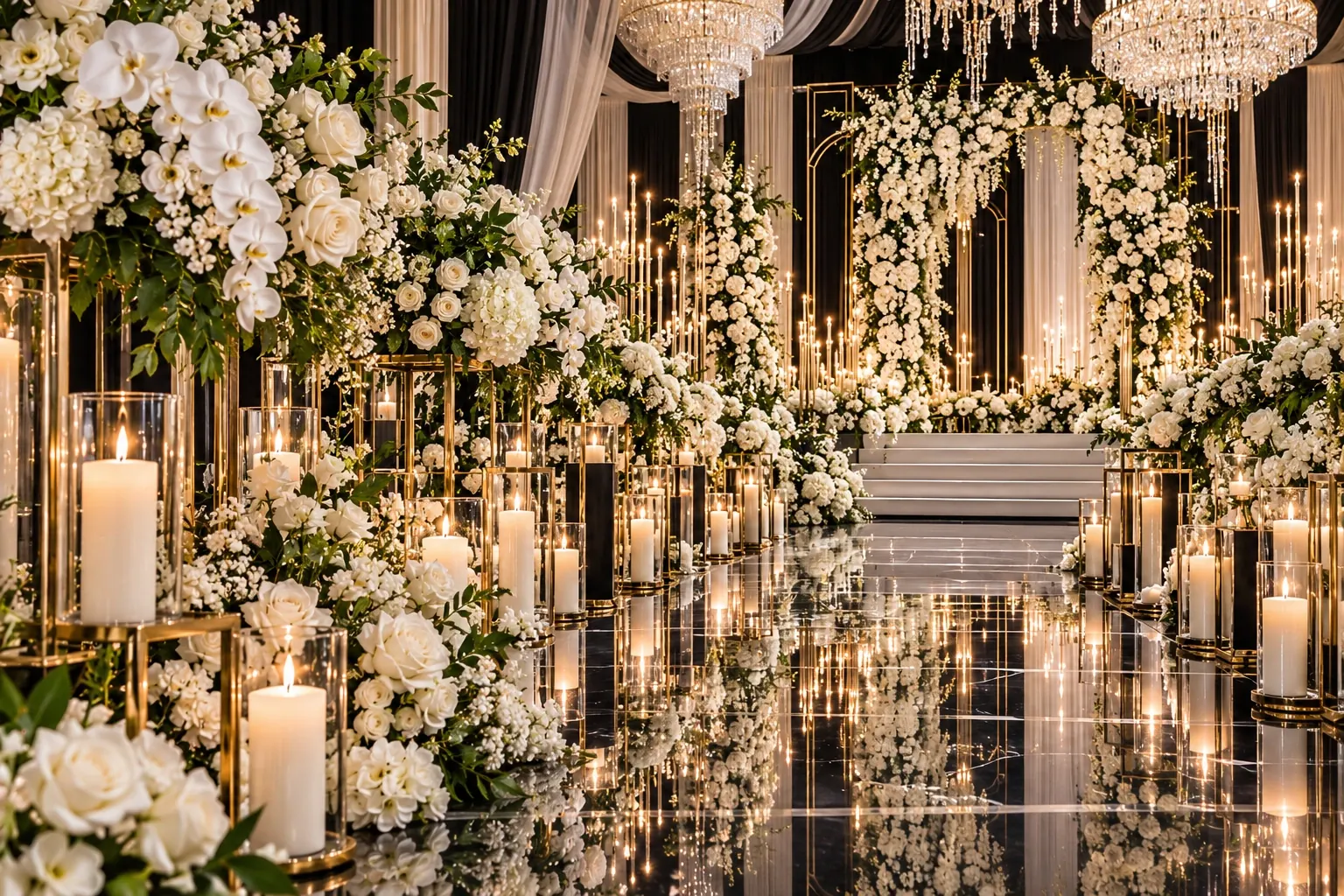 A candlelit transition