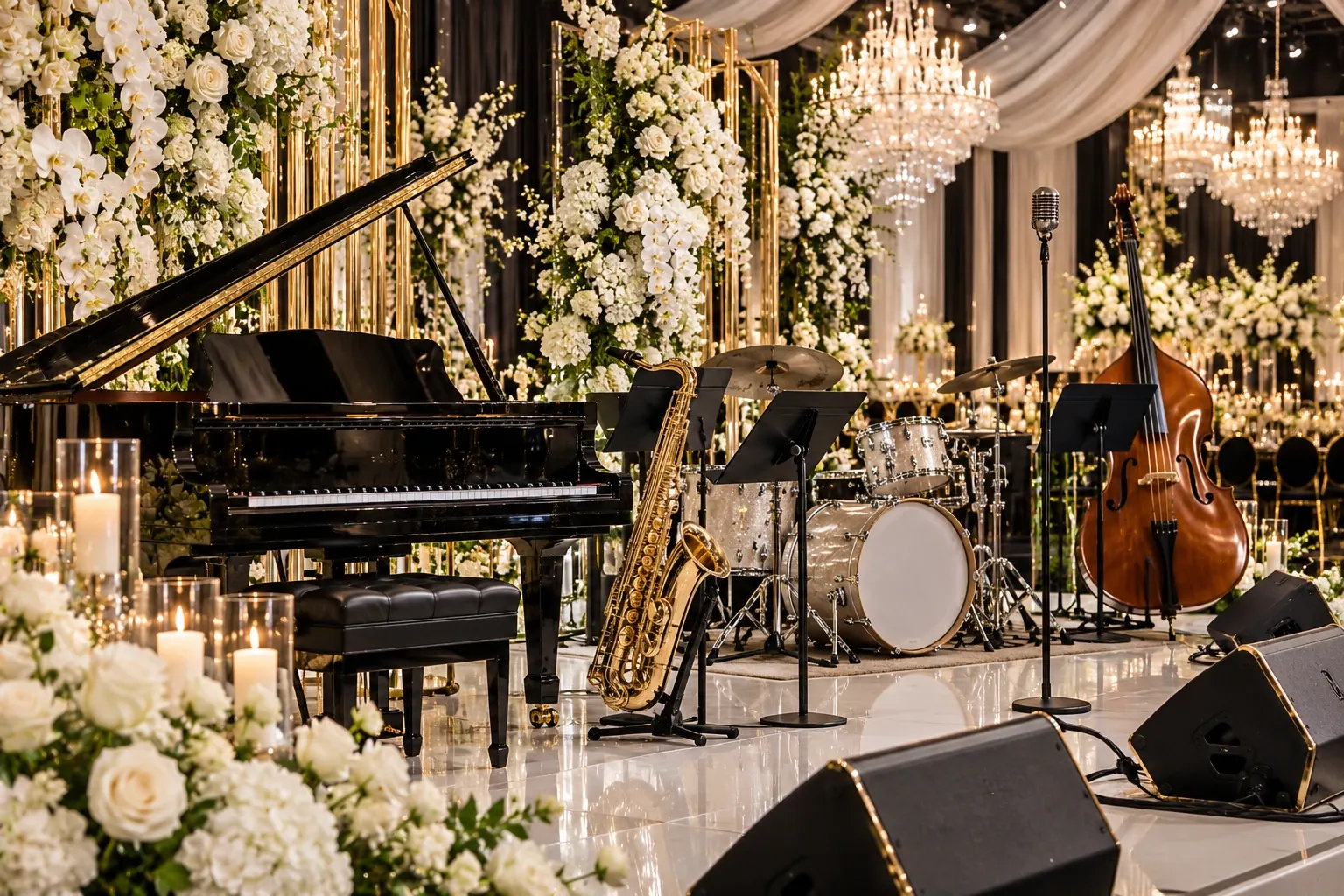 Live jazz for a gala
