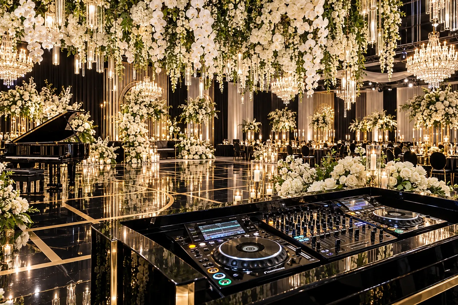 DJ & Live Music — the visual direction